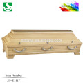 high quality teak cheap coffin